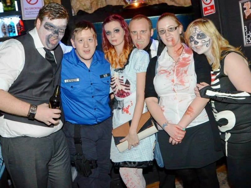 Halloween Friday at NB's in 2014