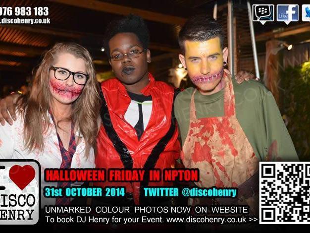 Halloween Friday at NB's in 2014