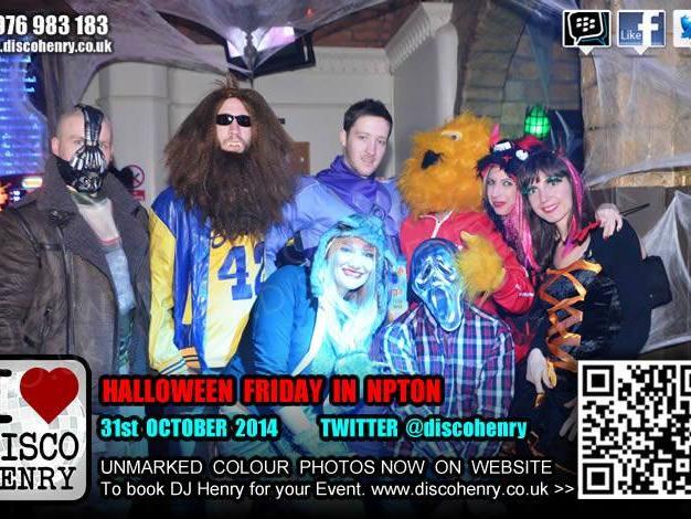 Halloween Friday at NB's in 2014