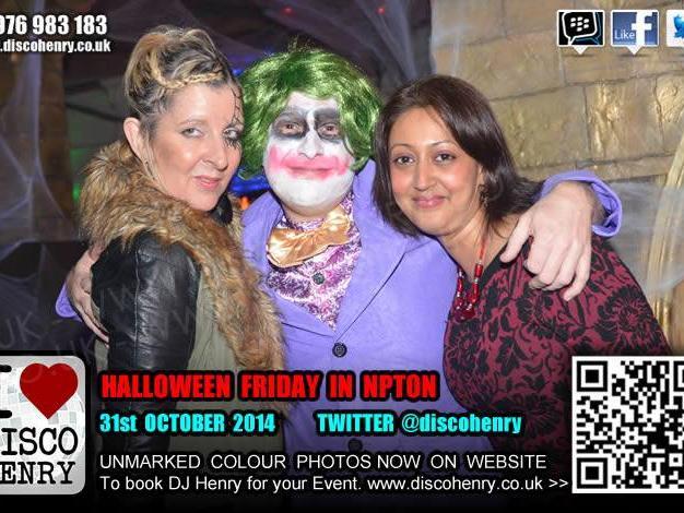 Halloween Friday at NB's in 2014
