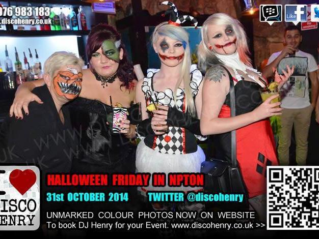 Halloween Friday at NB's in 2014
