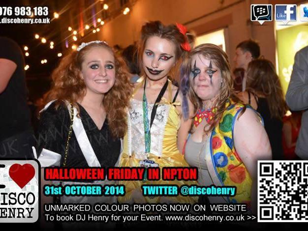 Halloween Friday at NB's in 2014