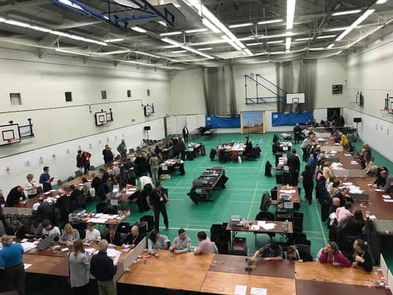 Hastings election count SUS-191216-114753001