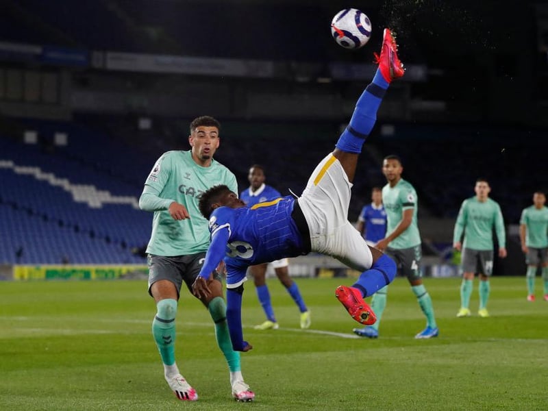Odds: 10/1. The Toffees are looking to strengthen their squad and Carlo Ancelotti, who has an eye for a midfielder, must have been impressed with Bissouma's display on Monday night. Everton will likely be spending once again this summer and he could well be on their wanted list