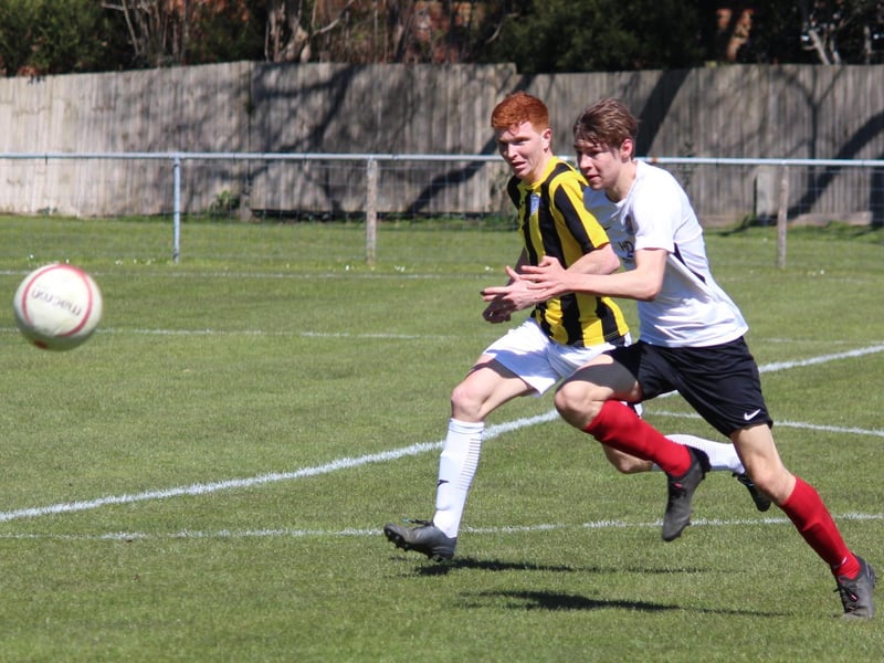 Action from Horsham YMCA's 2-1 win over Loxwood on Saturday