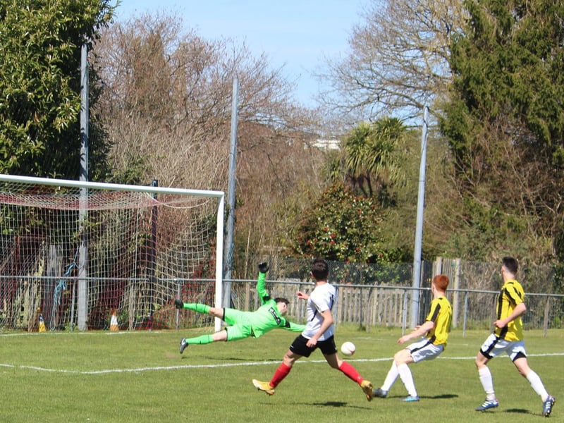 Action from Horsham YMCA's 2-1 win over Loxwood on Saturday