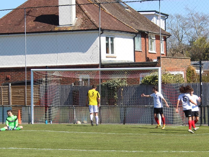 Action from Horsham YMCA's 2-1 win over Loxwood on Saturday