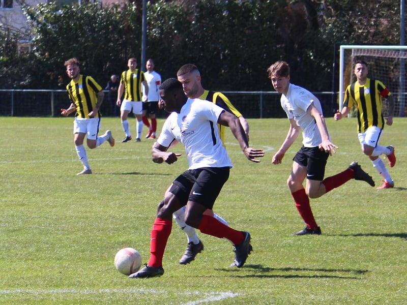 Action from Horsham YMCA's 2-1 win over Loxwood on Saturday