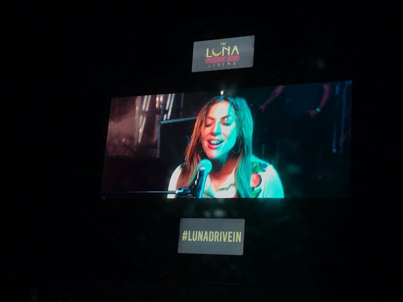 A Star Is Born, Luna Drive In Cinema at Goodwood Motor Circuit