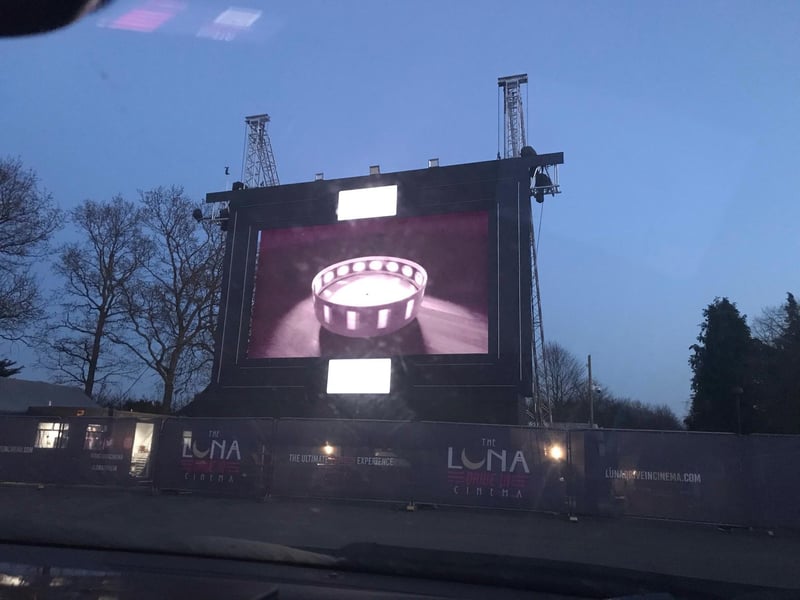 A Star Is Born, Luna Drive In Cinema at Goodwood Motor Circuit