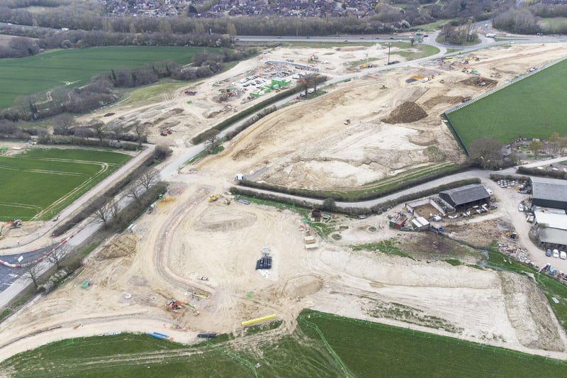 The new Bohunt Horsham School is scheduled to open later this year
