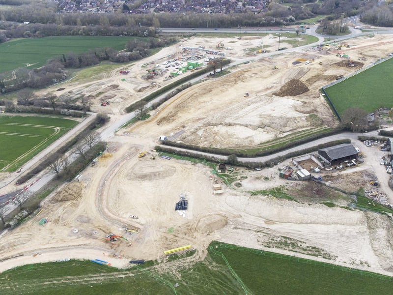 The new Bohunt Horsham School is scheduled to open later this year
