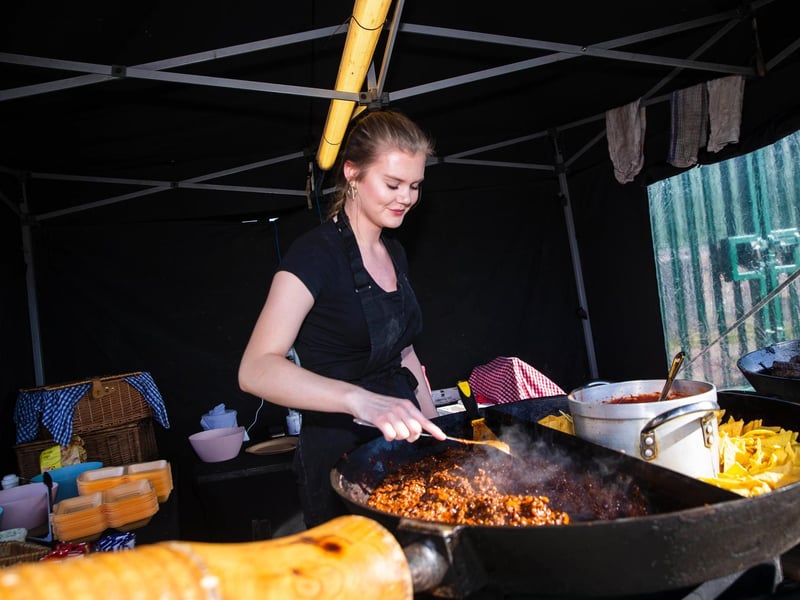 Duston Mill Beer Garden on Friday (April 16). Photo: Kirsty Edmonds