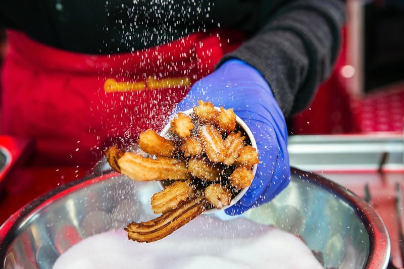 Those with a sweet tooth will be pleased with these tasty churros prepared by Churros Susanna!