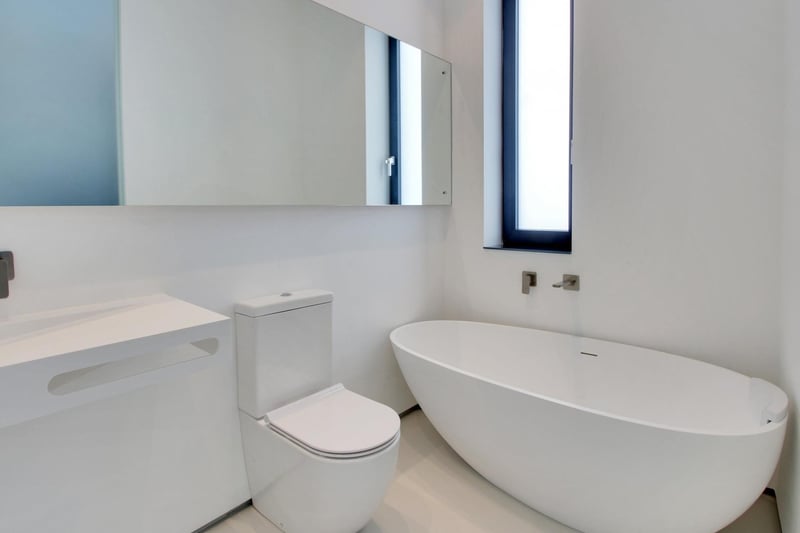 One of the property's four bathrooms