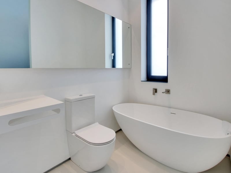 One of the property's four bathrooms