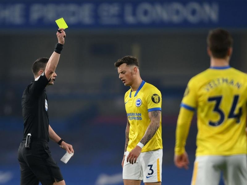 Made an important tackle to stop Ziyech as he got in behind the defence shortly after half-time. Did well again just moments later to stop Pulisic in his tracks as he looked to detined to take a shot. A solid performance, which had earned him Sky Sports' man of the match, was marred when he was sent off for two yellow cards in injury-time. He'll now miss the clash against Sheffield United