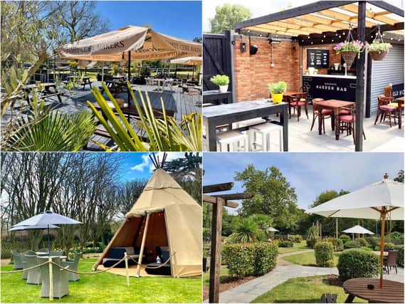 Check out these stylish al fresco dining areas in Northamptonshire.