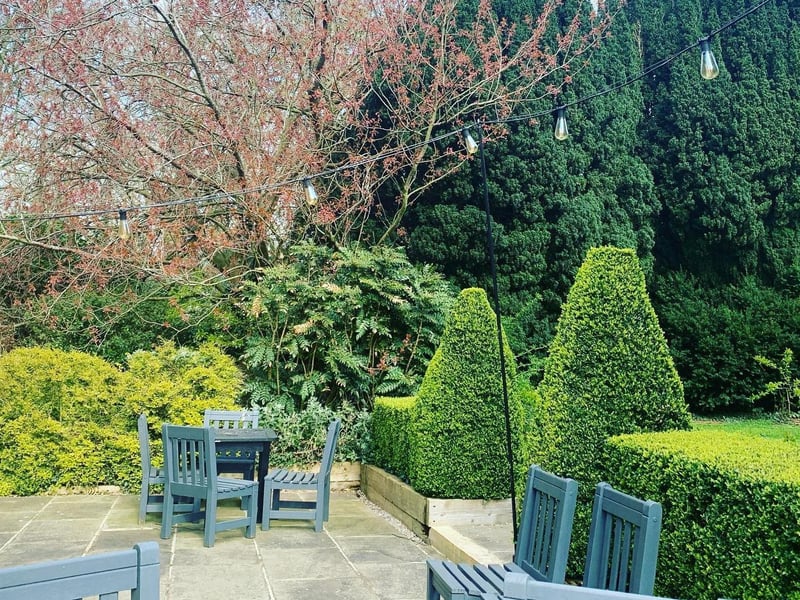 The staff at country pub and bistro, The Swan at Lamport, have been working very hard preparing their gardens for opening on April 28!
