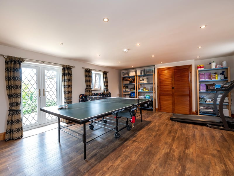 The games room.