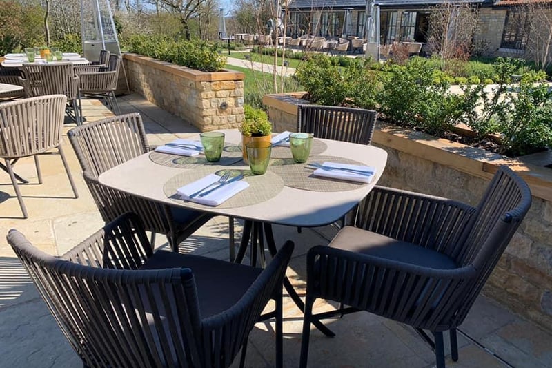 The Eyas restaurant terrace at The Falcon Hotel in Castle Ashby is now open on Wednesdays through to Sundays. They have an exclusive outside menu and you can also sit out on the East Wing terrace for afternoon and evening drinks. They will be serving afternoon tea from April 28.