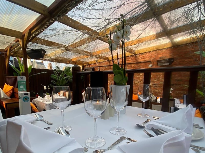 Bangladeshi restaurant, The Raj - on Rockingham Road in Kettering - have a lovely outdoor dining area equipped with outdoor heaters and blankets to keep diners warm. An extensive menu and wine list with a huge range of beers and spirits is available to order from. They are, however, taking bookings only due to limited tables and a weekend reservation deposit is required to secure bookings.