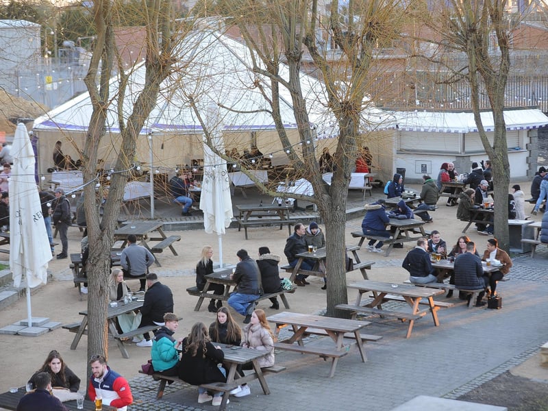 Charter's outdoor areas