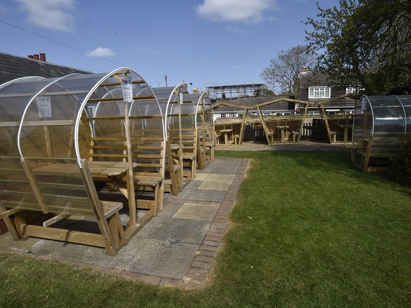 Exteriors of the Blue Bell pub at Werrington EMN-210421-155259009