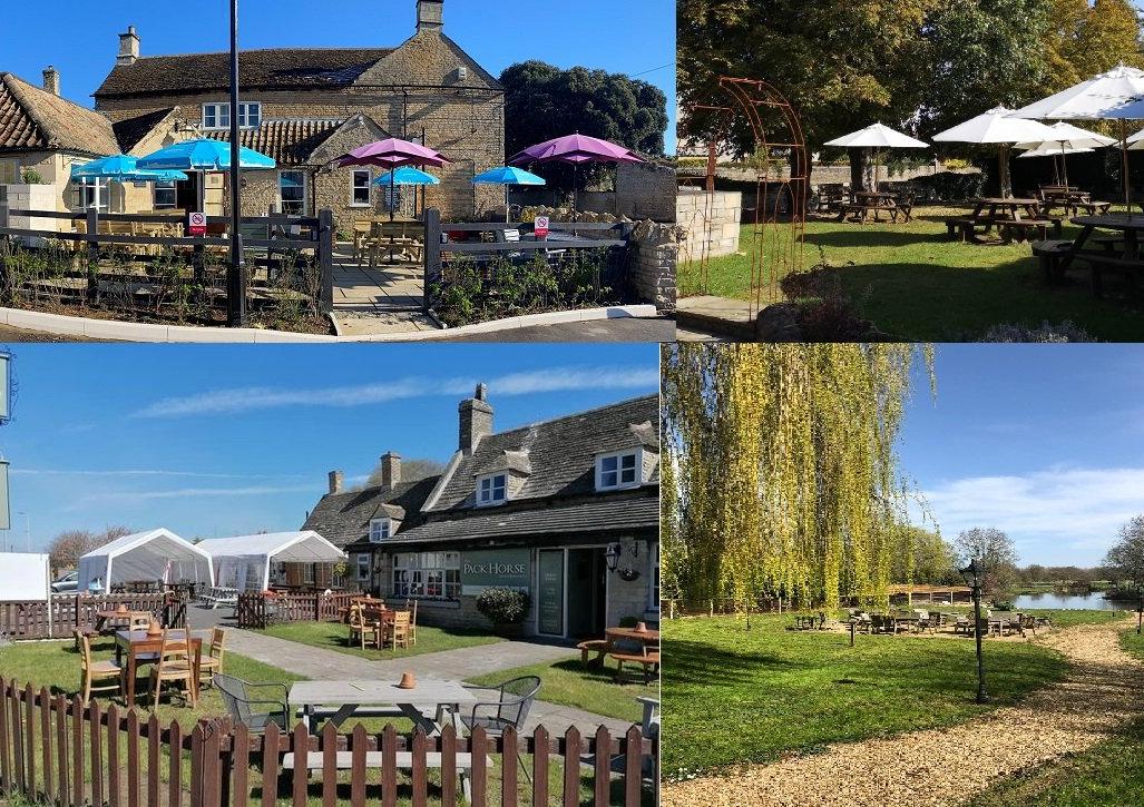 Look at these village pub gardens