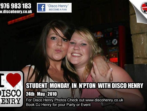 Student Mondays on May 24 in Northampton. Photo: Disco Henry
