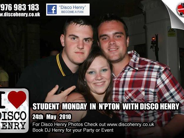 Student Mondays on May 24 in Northampton. Photo: Disco Henry