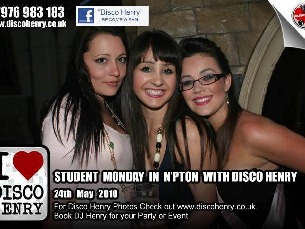 Student Mondays on May 24 in Northampton. Photo: Disco Henry
