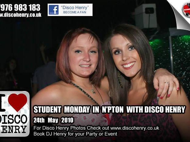 Student Mondays on May 24 in Northampton. Photo: Disco Henry