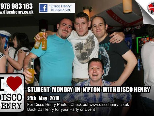 Student Mondays on May 24 in Northampton. Photo: Disco Henry