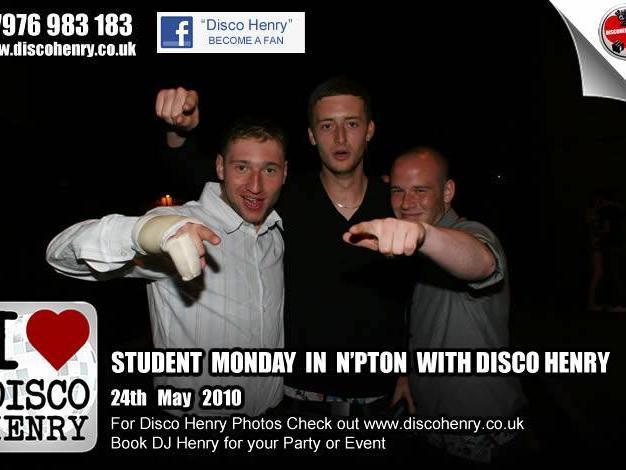 Student Mondays on May 24 in Northampton. Photo: Disco Henry