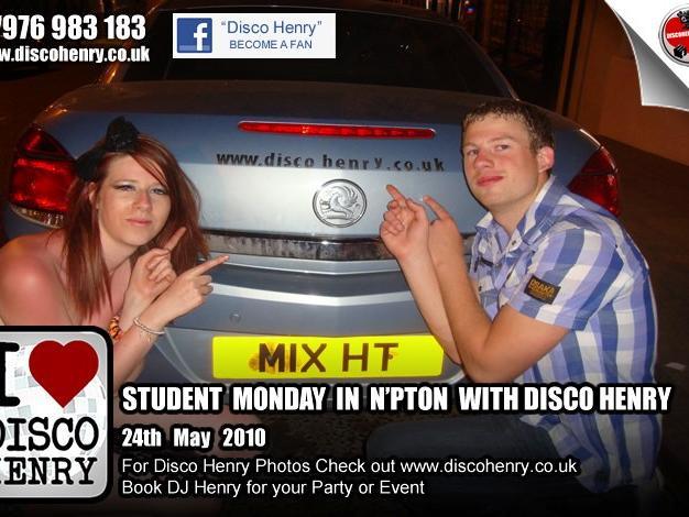 Student Mondays on May 24 in Northampton. Photo: Disco Henry