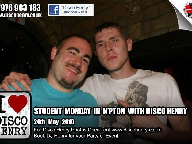 Student Mondays on May 24 in Northampton. Photo: Disco Henry
