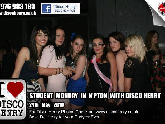 Student Mondays on May 24 in Northampton. Photo: Disco Henry