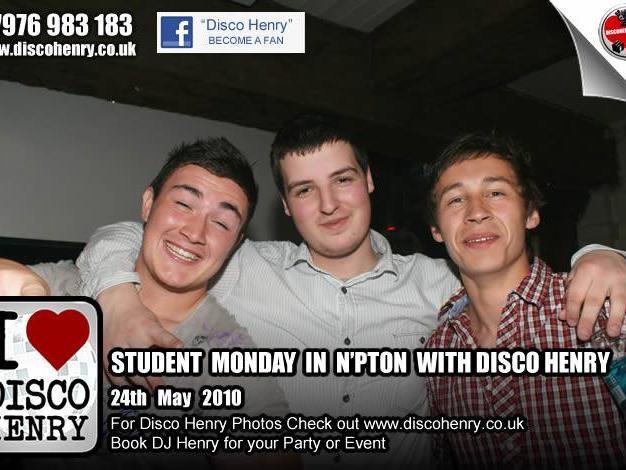 Student Mondays on May 24 in Northampton. Photo: Disco Henry