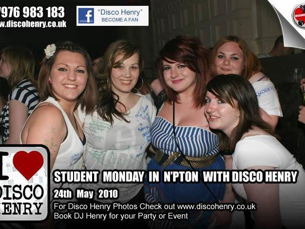 Student Mondays on May 24 in Northampton. Photo: Disco Henry