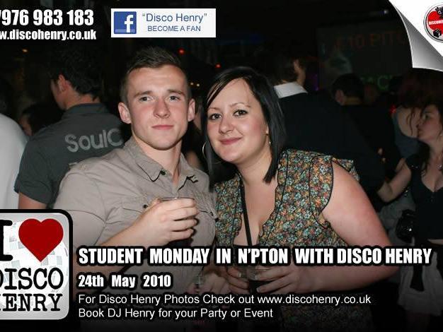Student Mondays on May 24 in Northampton. Photo: Disco Henry