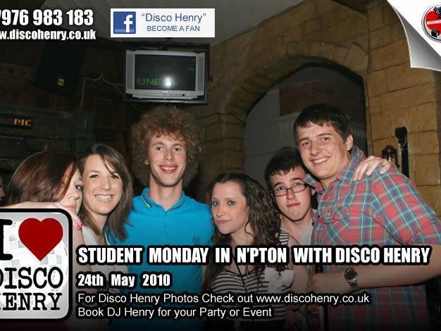 Student Mondays on May 24 in Northampton. Photo: Disco Henry