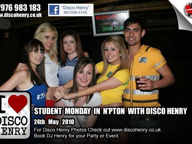 Student Mondays on May 24 in Northampton. Photo: Disco Henry