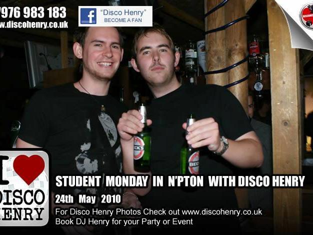 Student Mondays on May 24 in Northampton. Photo: Disco Henry
