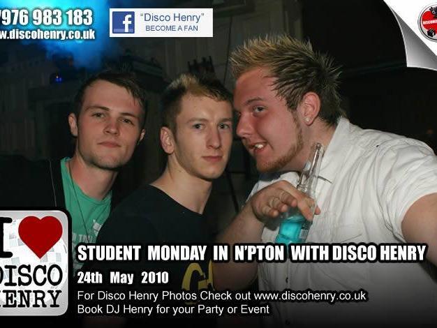 Student Mondays on May 24 in Northampton. Photo: Disco Henry