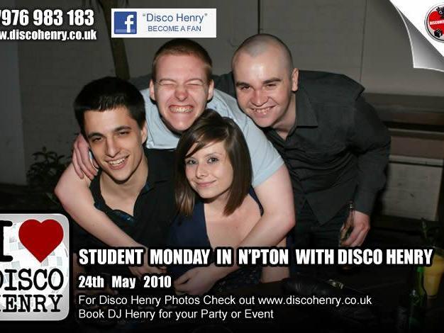 Student Mondays on May 24 in Northampton. Photo: Disco Henry