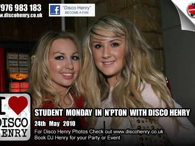 Student Mondays on May 24 in Northampton. Photo: Disco Henry