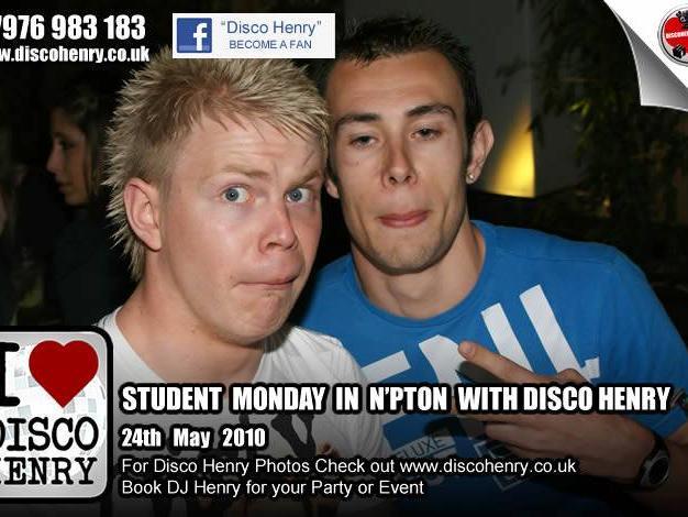 Student Mondays on May 24 in Northampton. Photo: Disco Henry