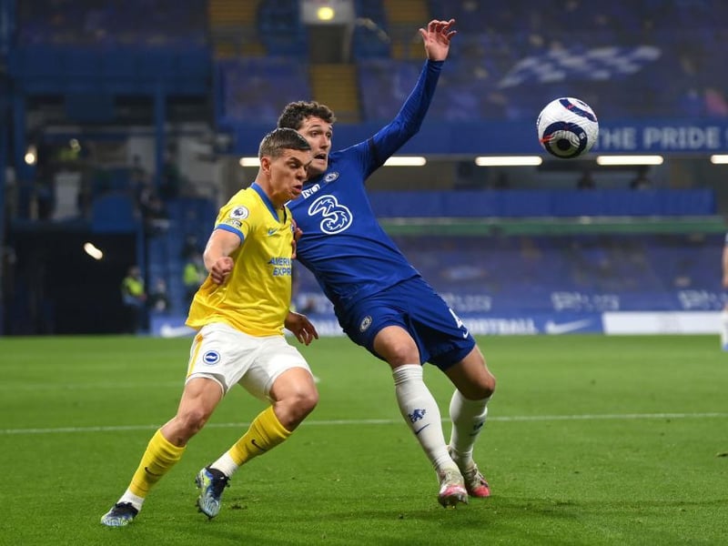 A fairly quiet game at Chelsea but Brighton should have more possession at Sheffield United and Trossard will look to have a greater influence