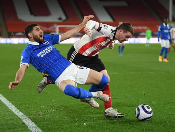 Brighton could not find a way past a determined Sheffield United defence at Bramall Lane on Saturday night